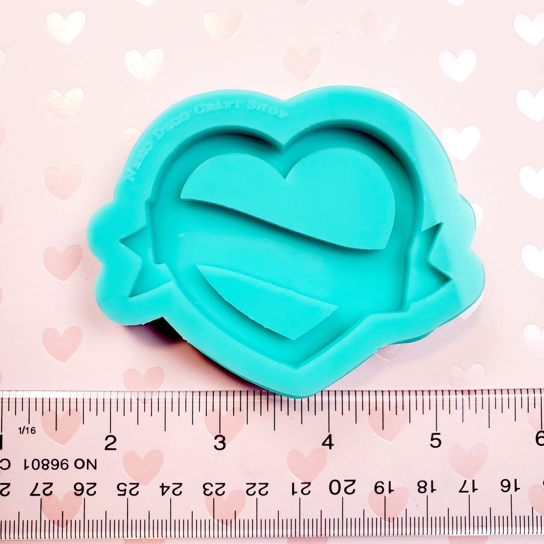 Heart Shape Shaker Silicone Mold