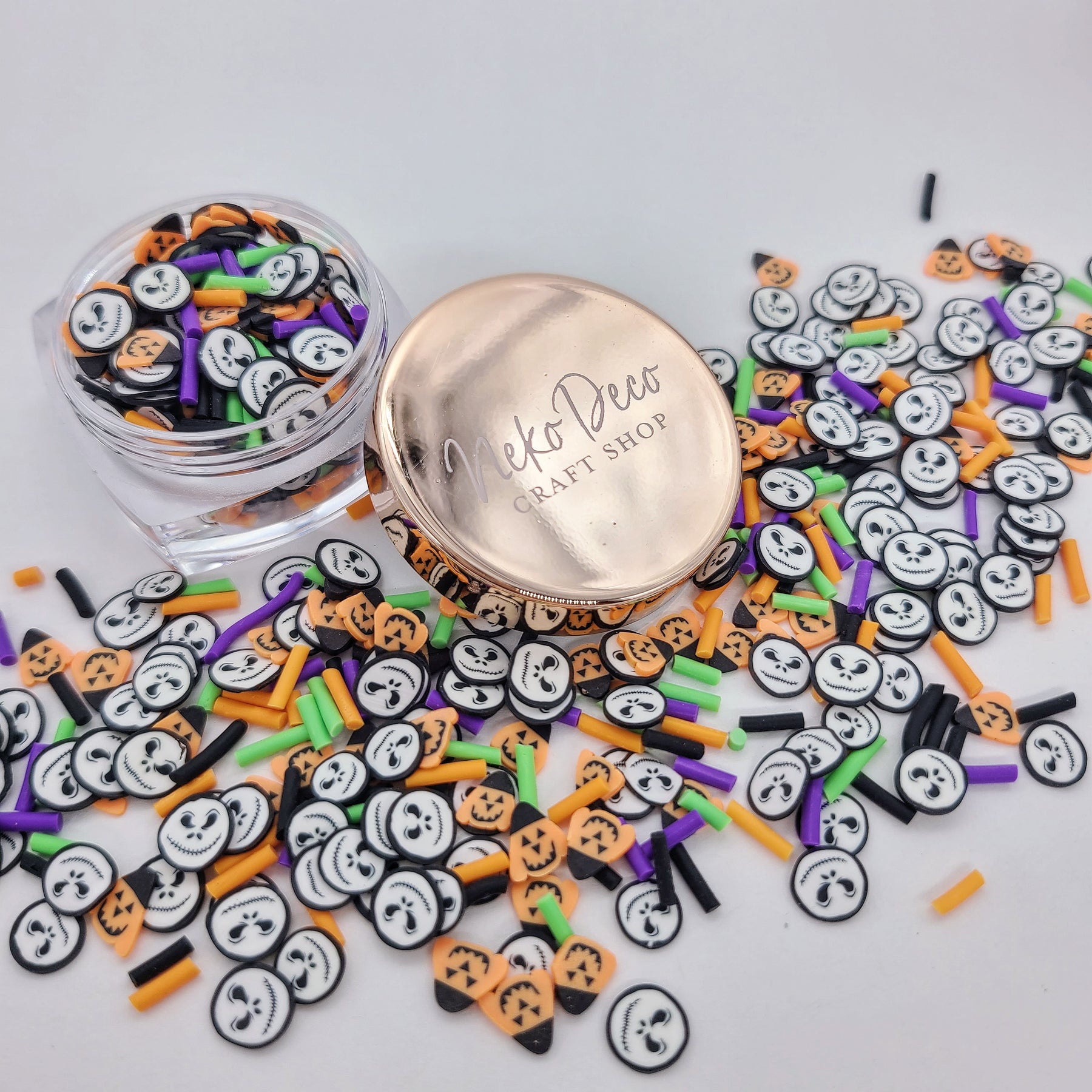 Floating Ghost Halloween Theme Polymer Clay Sprinkles Mix (NOT EDIBLE) –  TinySupplyShop