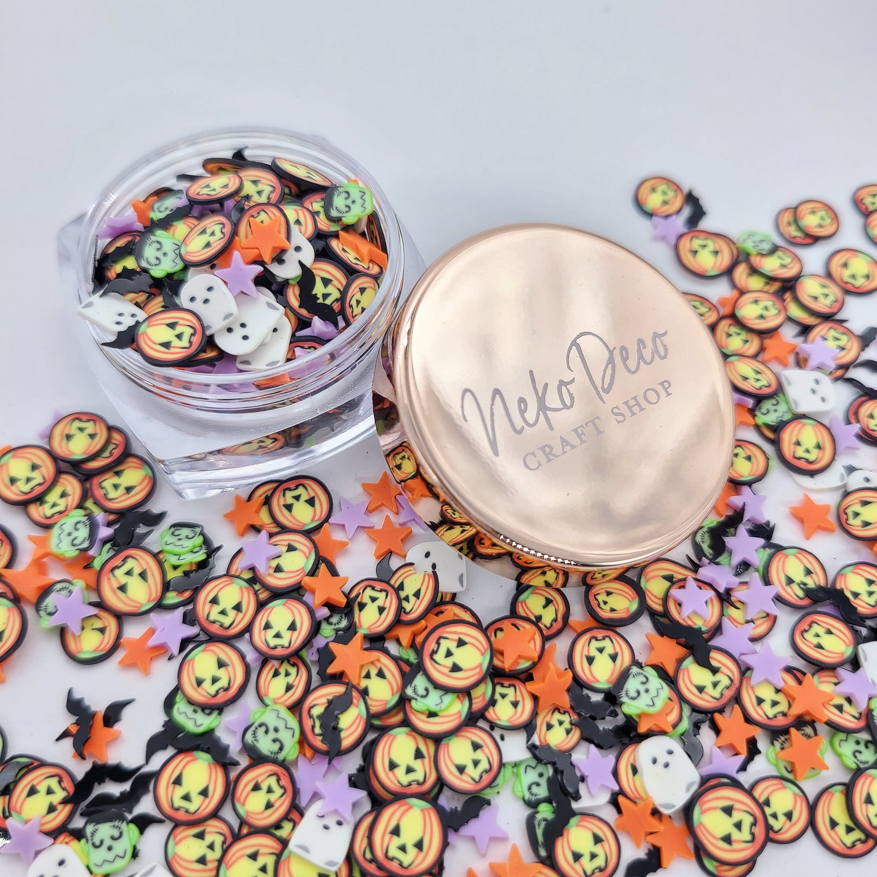 Floating Ghost Halloween Theme Polymer Clay Sprinkles Mix (NOT EDIBLE) –  TinySupplyShop