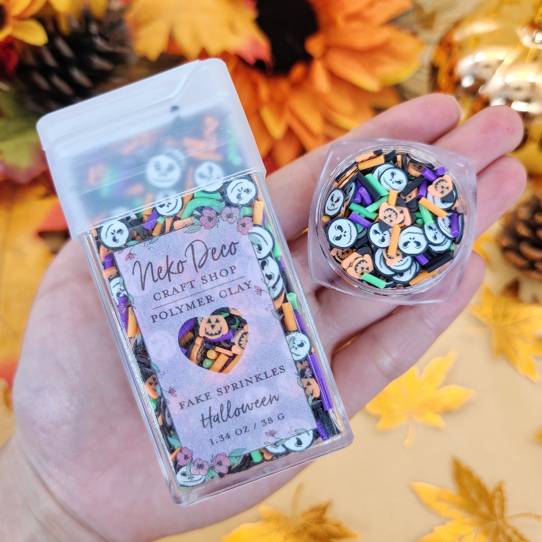 150g Halloween Themed Polymer Clay Sprinkle Mix - Perfect for Fake Bak –  TCTCrafts