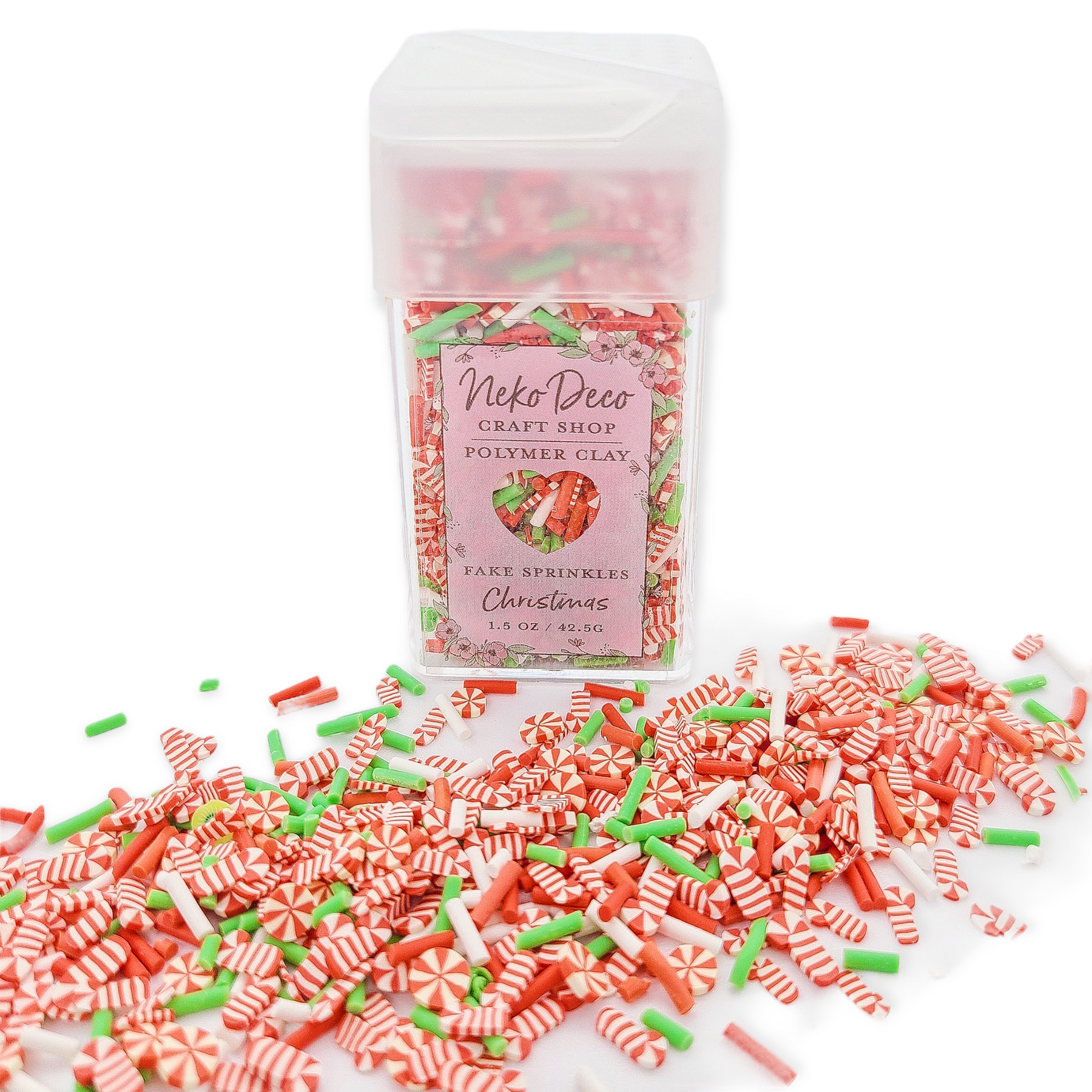 Christmas Clay Sprinkles – Neko Deco Craft Shop