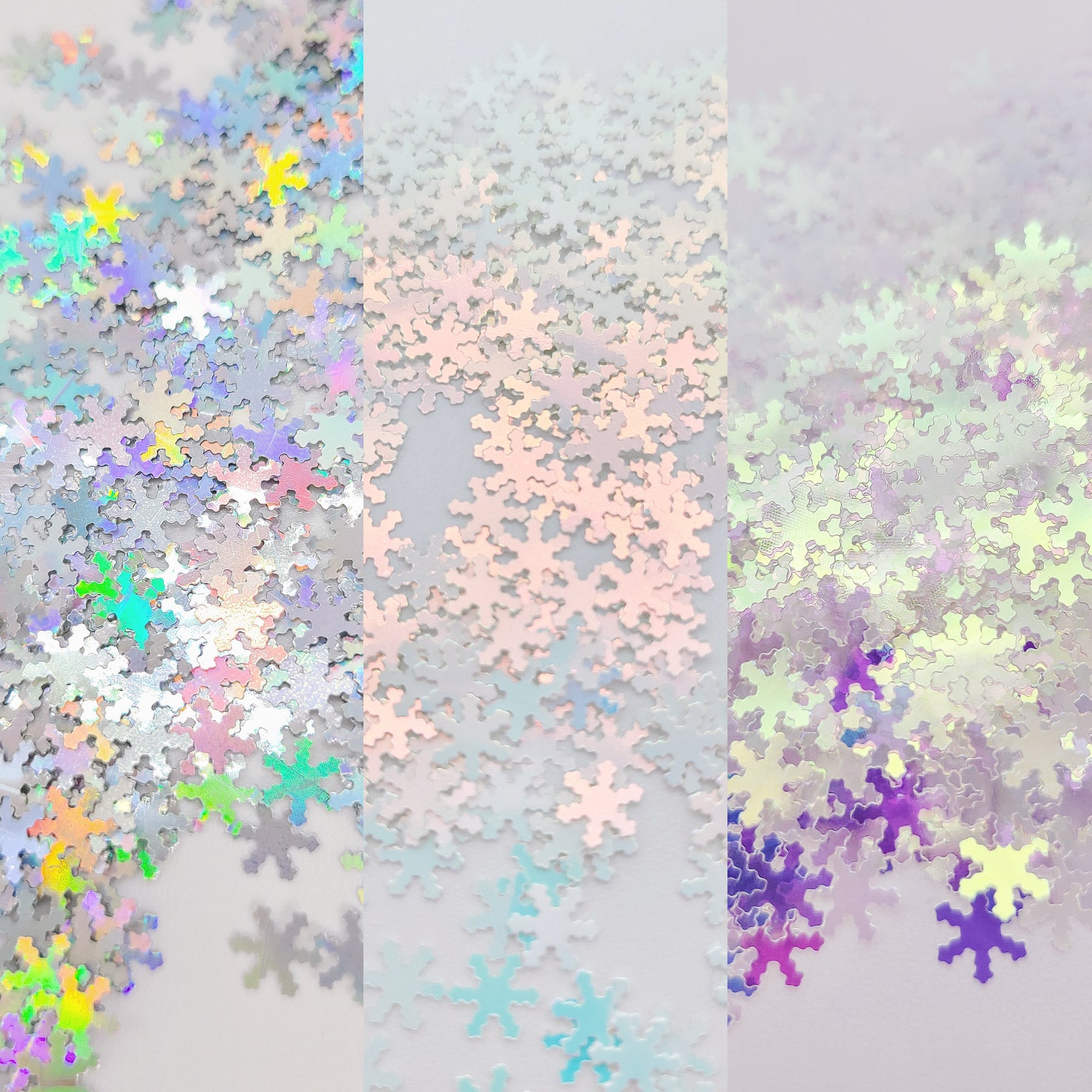 Snowflakes Glitter Confetti – Neko Deco Craft Shop